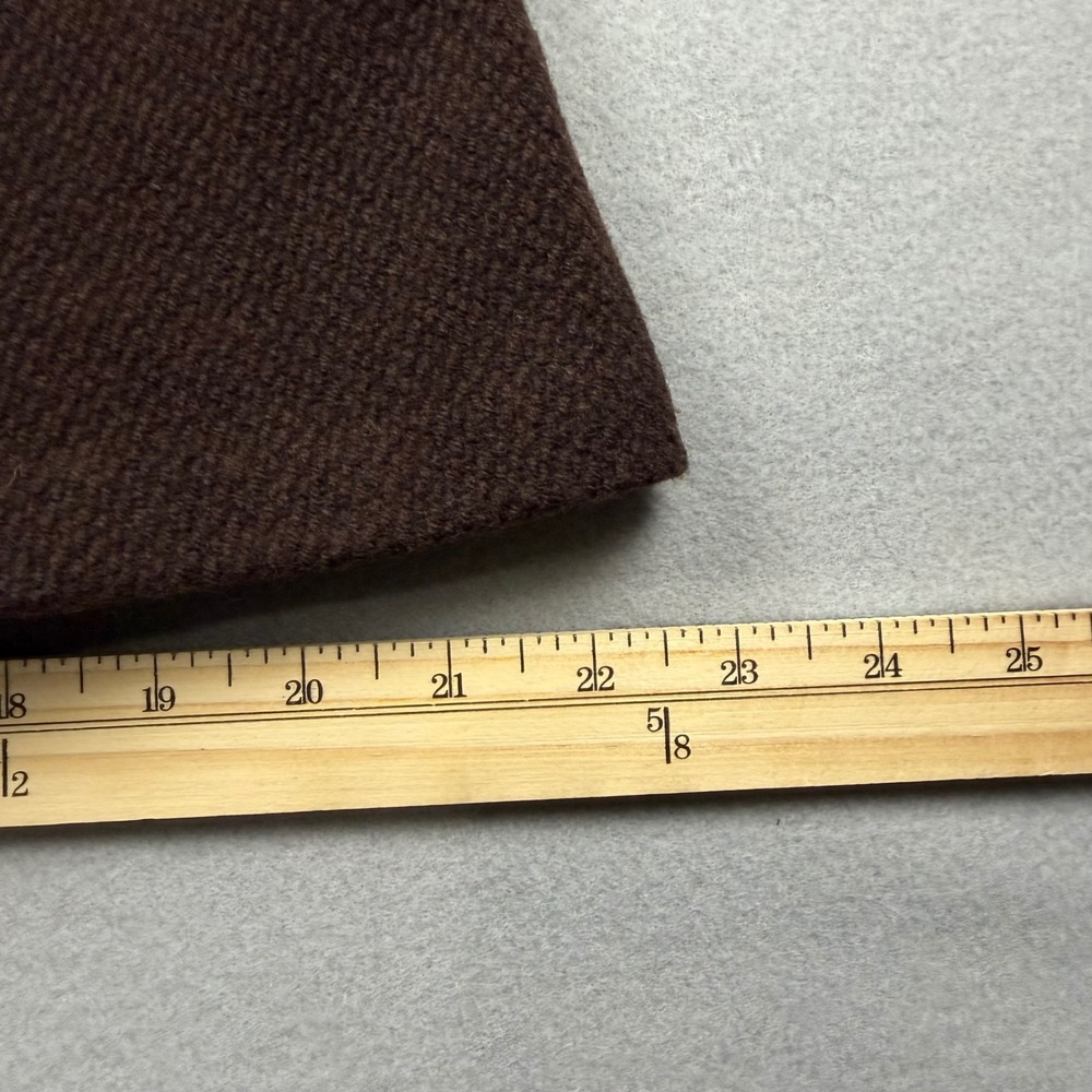 Lauren Ralph Lauren Womens 12 Brown Wool Blend Tweed Mermaid Trumpet Midi Skirt - Picture 9 of 9